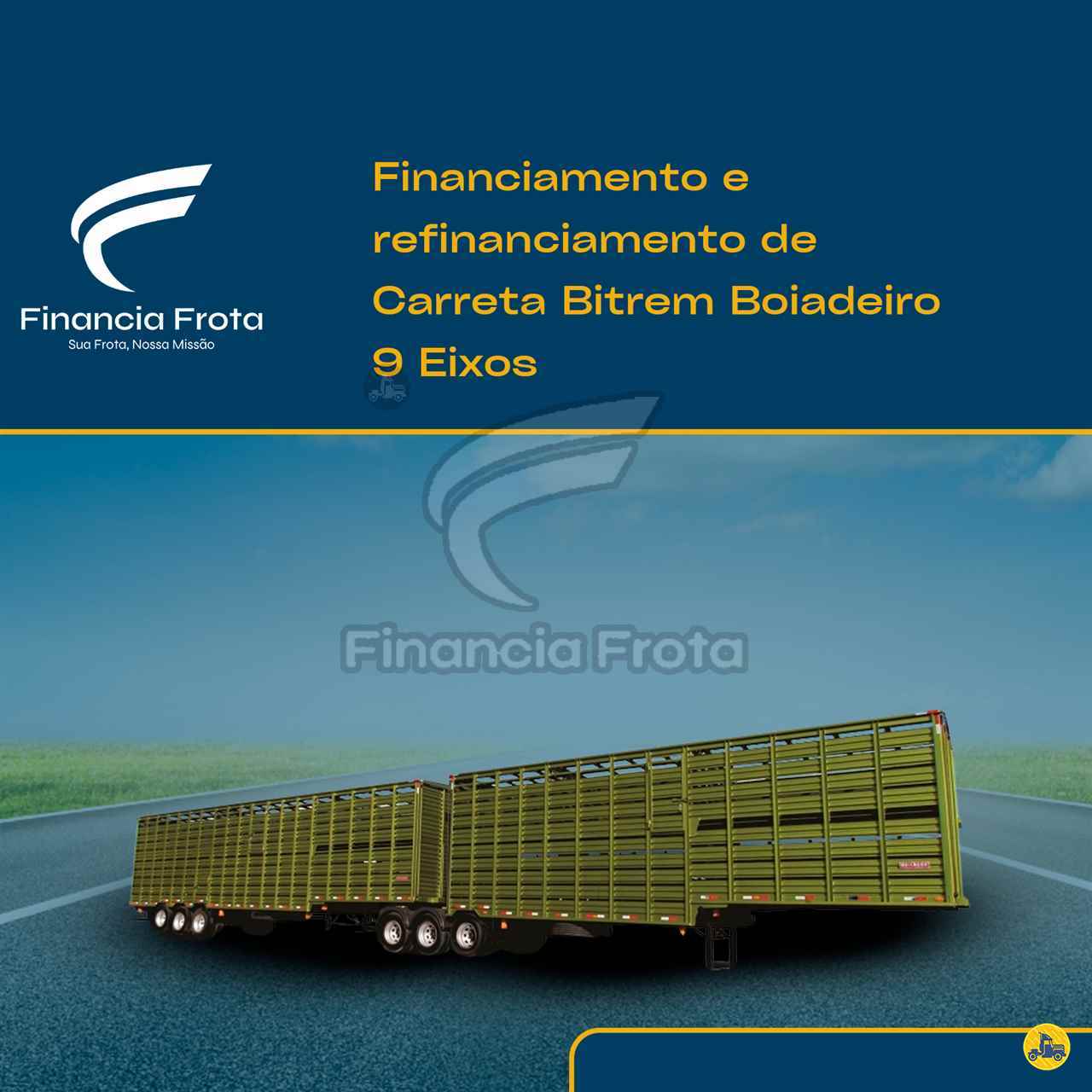 Financiamento Carreta Bitrem Boiadeiro 9 Eixos - Financia Frota